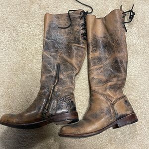 Bed Stu Boots. Only worn a couple of times. Size 9, leather. Smoke free home.